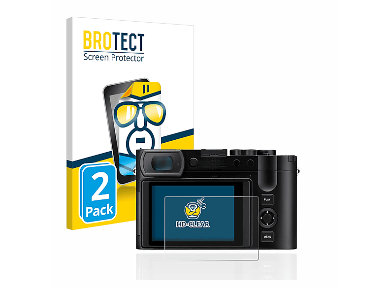 BROTECT 2x Q3) Leica klare Schutzfolie(für