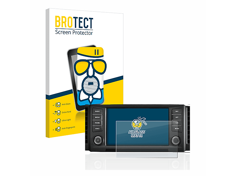 BROTECT Airglass matte Schutzfolie(für 5F 2016 Media System 8\