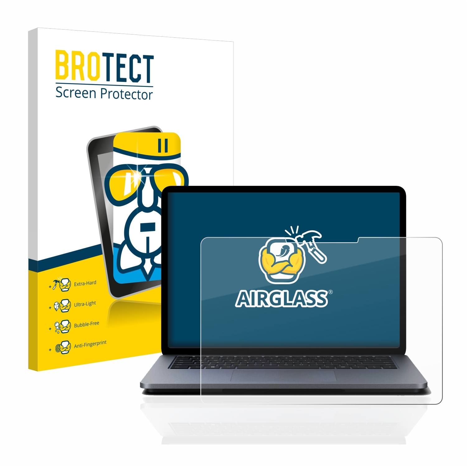 BROTECT Laptop klare Schutzfolie(für Microsoft Studio) Surface Airglass