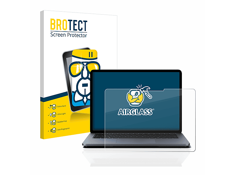 BROTECT Airglass klare Microsoft Surface Schutzfolie(für Laptop Studio)