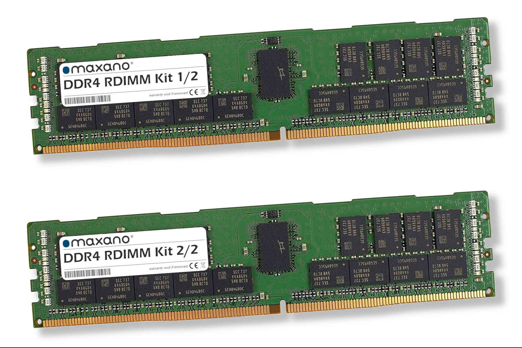 64 RDIMM) 64GB (PC4-21300 GB RAM für MAXANO 2x QNAP Arbeitsspeicher 32GB TS-2888X Kit SDRAM