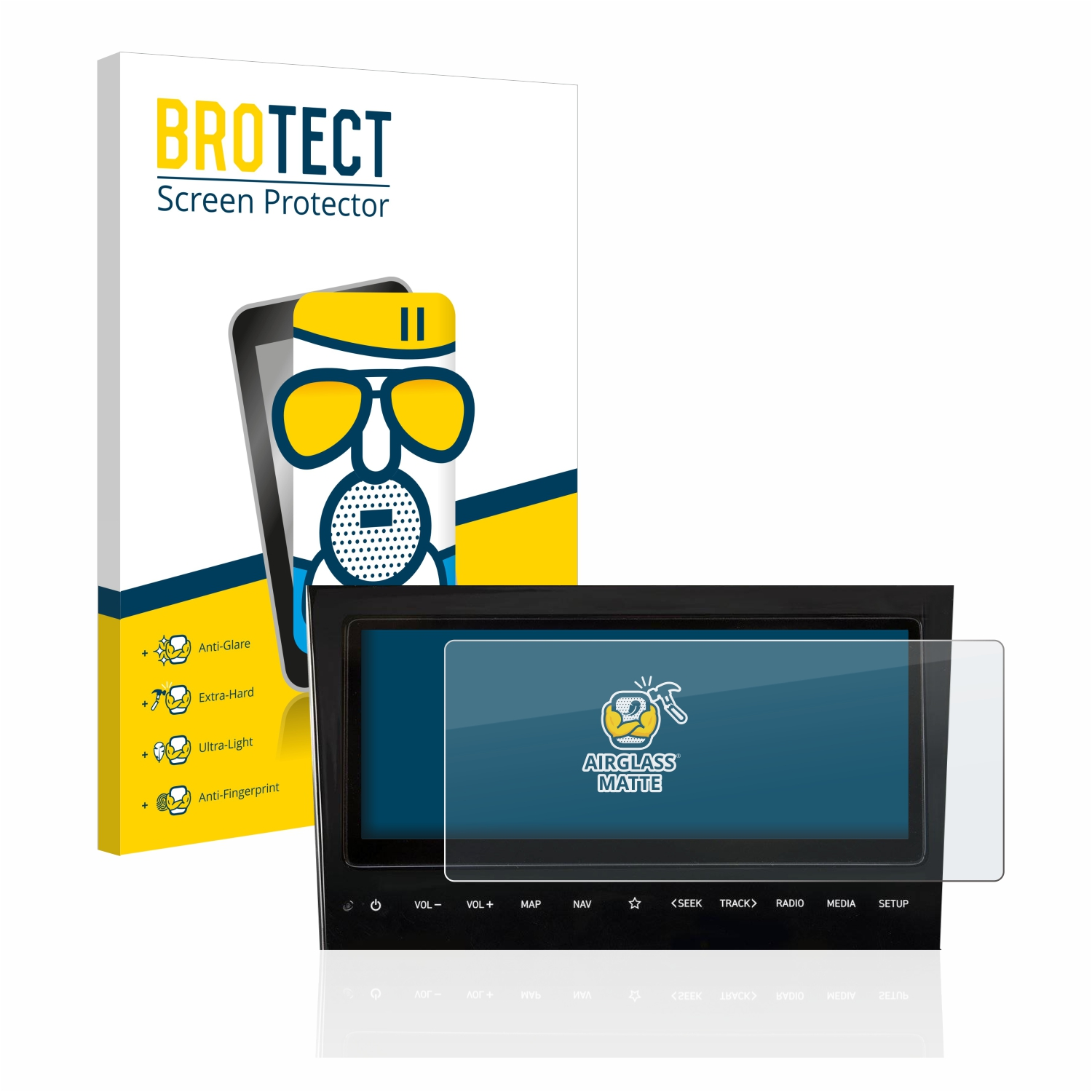 BROTECT Airglass matte Schutzfolie(für Hyundai Tucson NX4 2021 10\