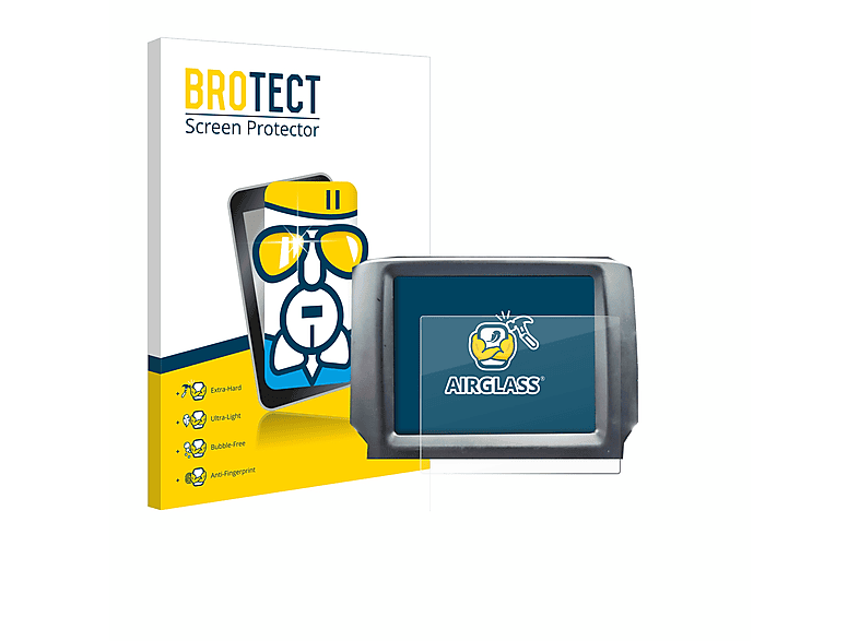 BROTECT Airglass Schutzfolie(für (Ram 1500 Uconnect 8.4\