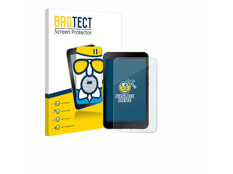 Samsung Active BROTECT Schutzfolie(für Galaxy 2) matte Tab Airglass
