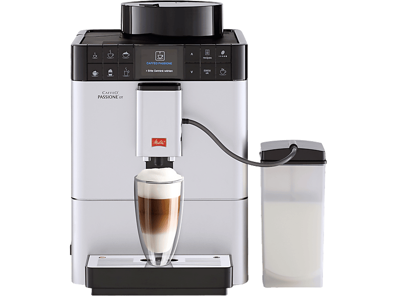 MELITTA F531-101 Kaffeevollautomat Silber