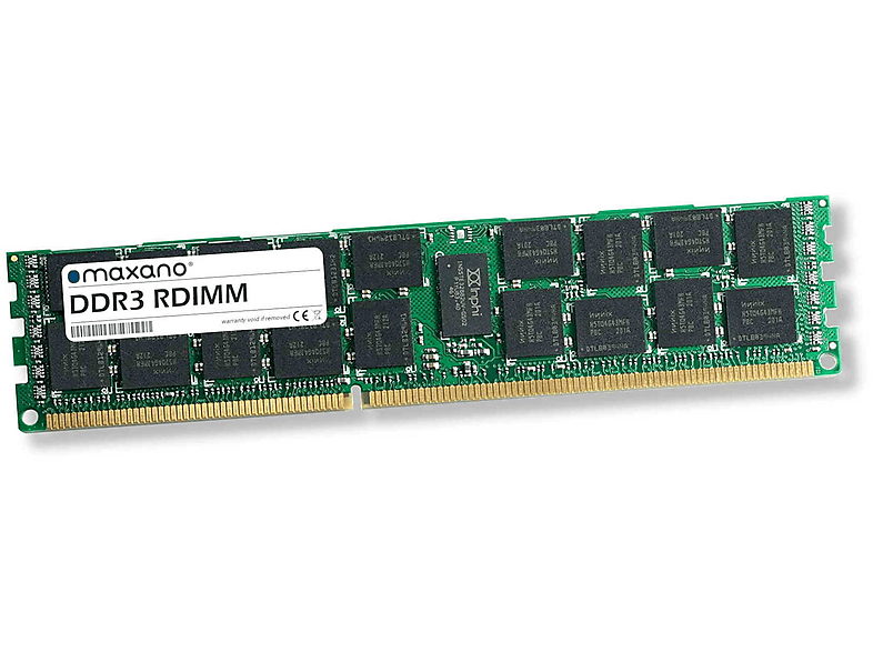 MAXANO 16GB RAM für IBM System x Rack X3690 X5 (7148) (PC3-10600 RDIMM) Arbeitsspeicher 16 GB SDRAM