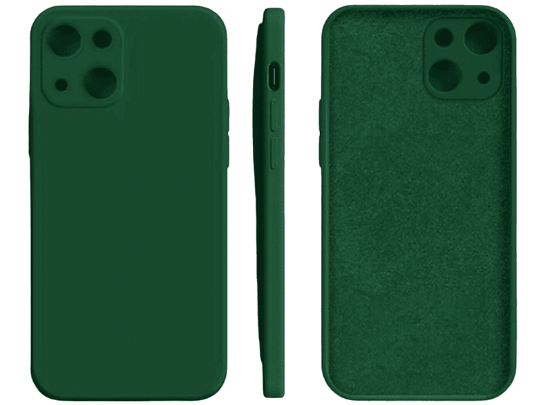 COFI Bunt Case Hülle mit Kameraschutz, Backcover, Apple, iPhone 12, Grün