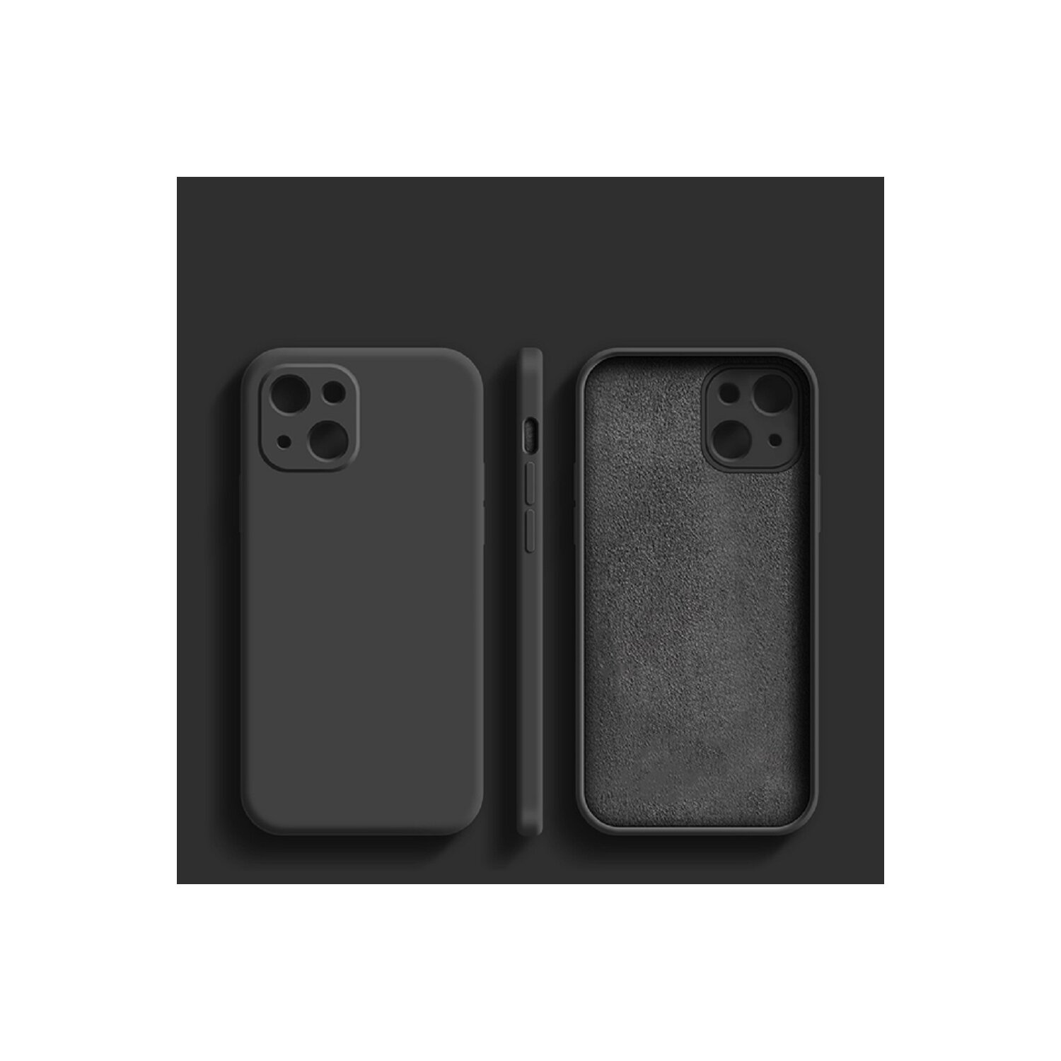 COFI Bunt Case Kameraschutz, mit 14 Hülle Pro, Backcover, Schwarz iPhone Apple