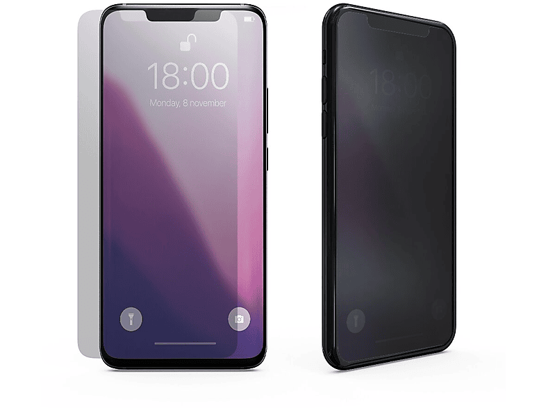 mit Note Anti 1x Samsung kompatibel Glass Xiaomi Schutzglas Spy Samsung(für A23) 4G Blickschutzfilter Galaxy 12 Privacy mit Redmi COFI