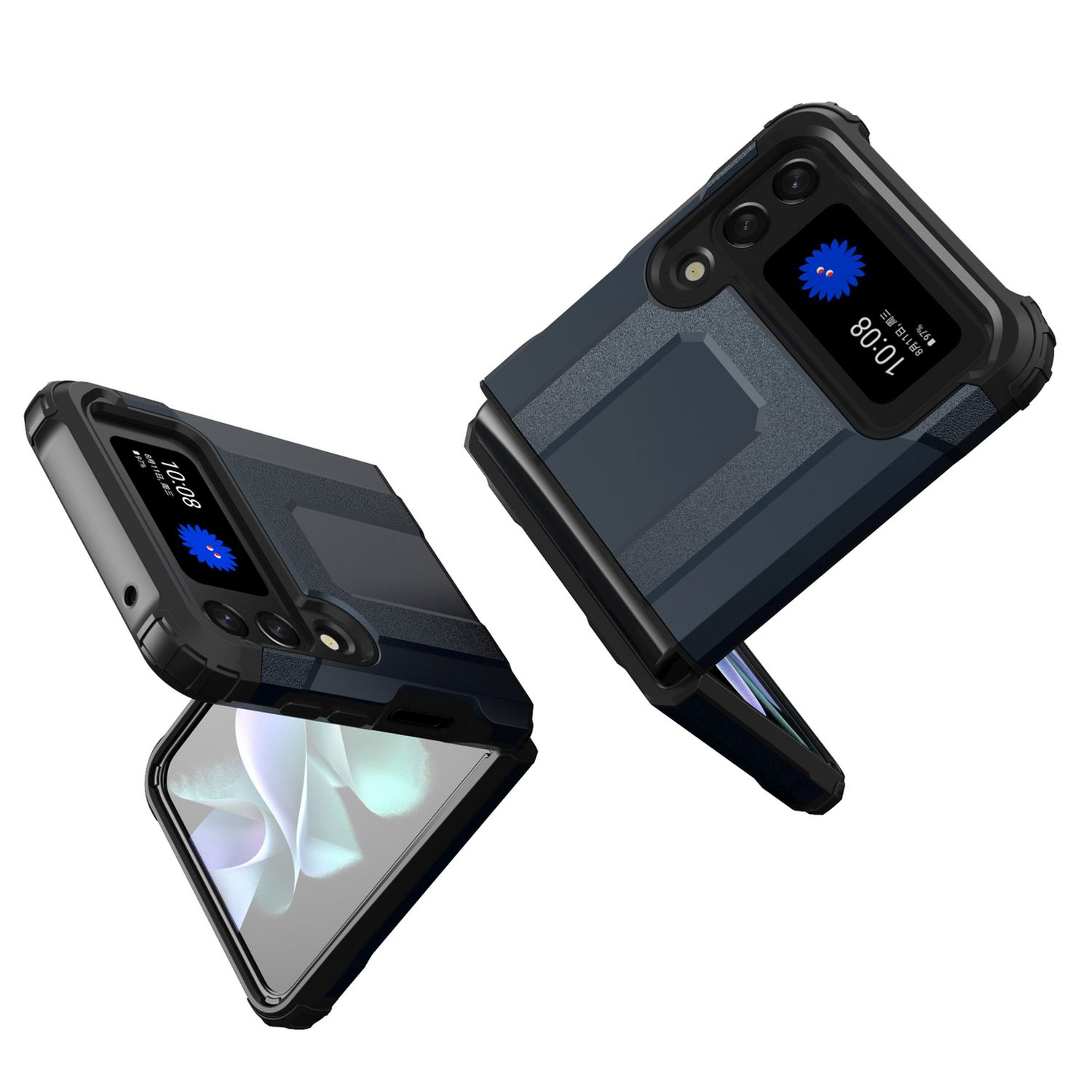 Handyhülle(für Samsung Hülle 3) Armor Z Hybrid COFI Galaxy Flip