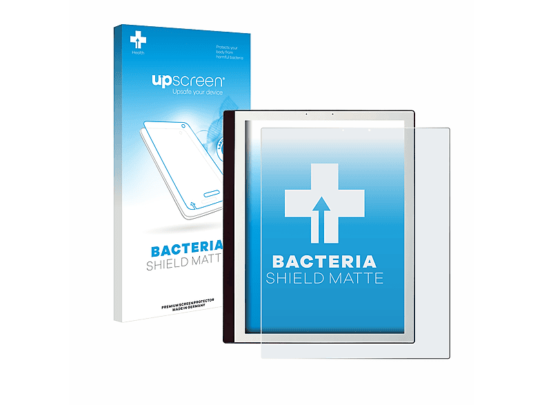 UPSCREEN antibakteriell entspiegelt matte Schutzfolie(für Bookeen Notéa)