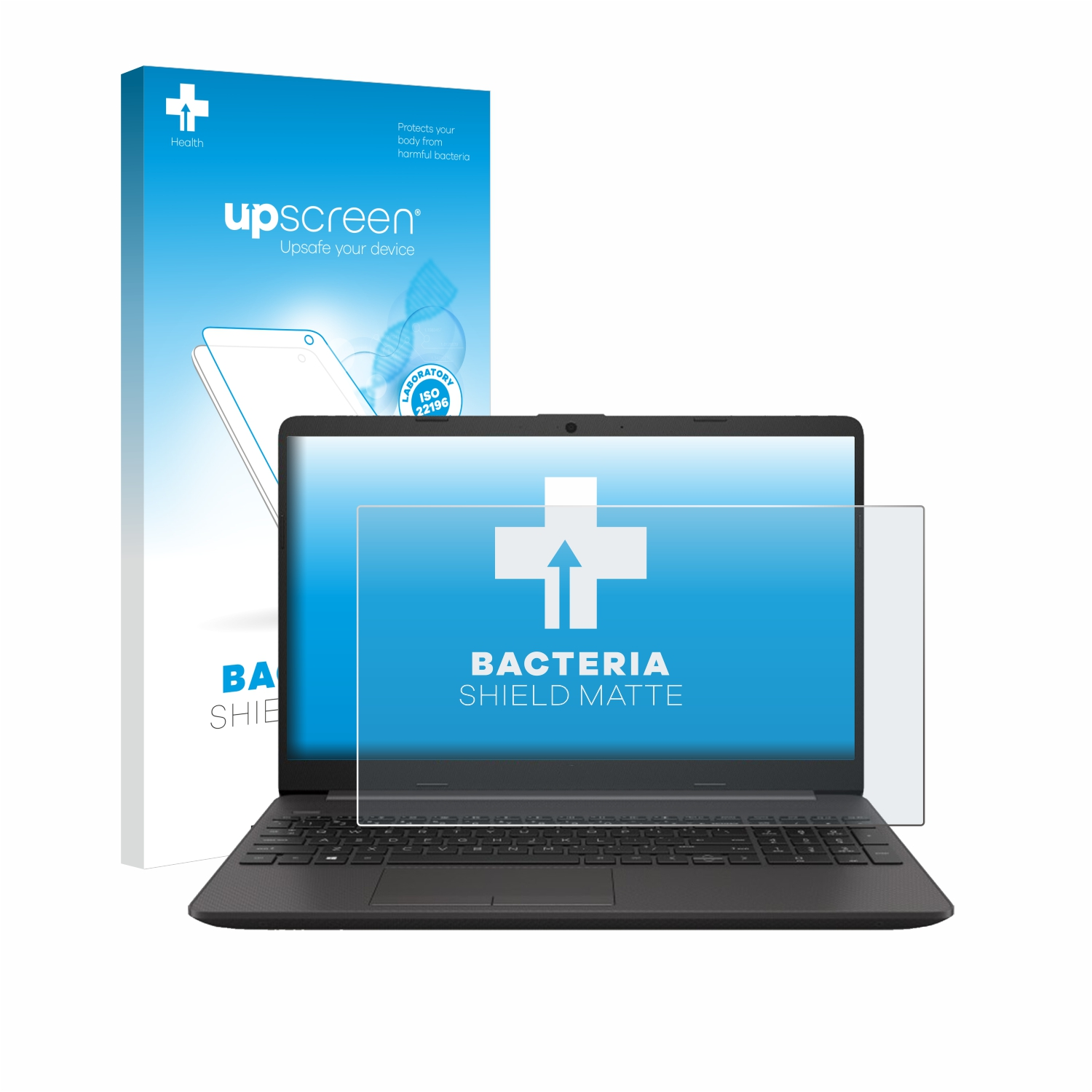 UPSCREEN antibakteriell matte G8) entspiegelt 255 HP Schutzfolie(für