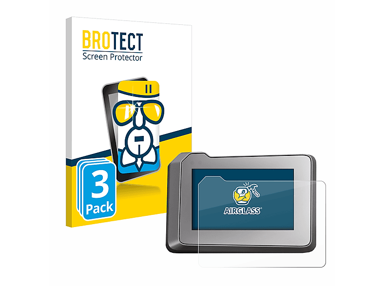 BROTECT 3x Airglass klare Schutzfolie(für Super R 7\