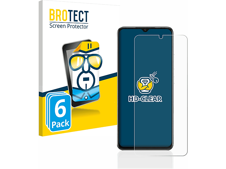 BROTECT 6x klare Schutzfolie(für Smart 7 HD) Infinix