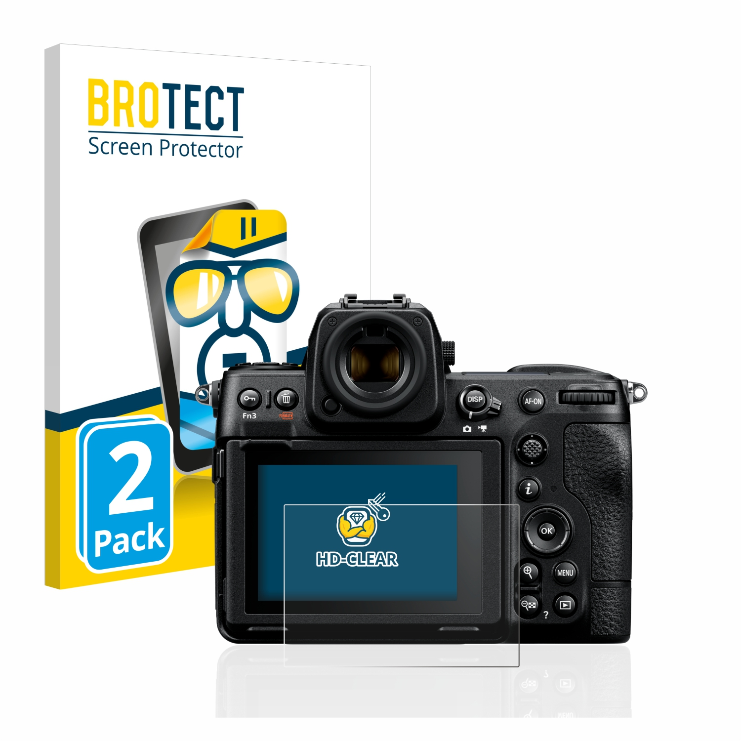 Schutzfolie(für BROTECT Z 8) 2x Nikon klare