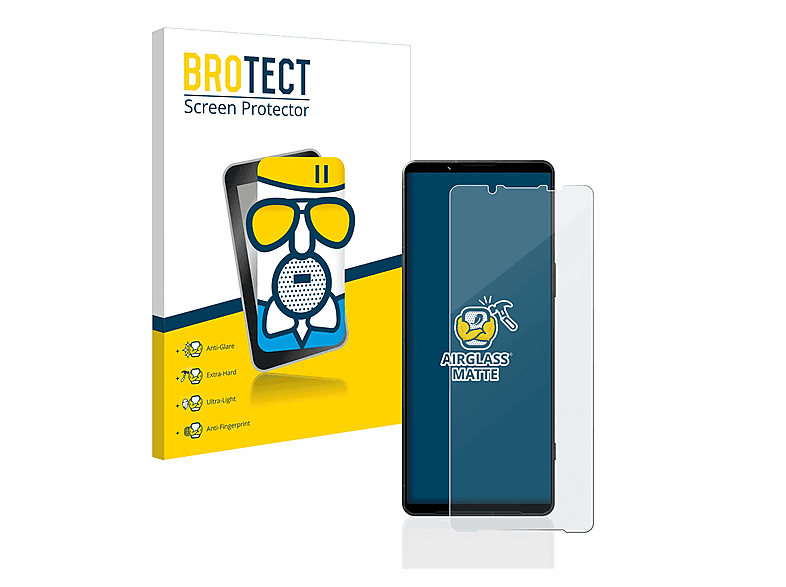 BROTECT Airglass matte Schutzfolie(für Sony Xperia 1 V)