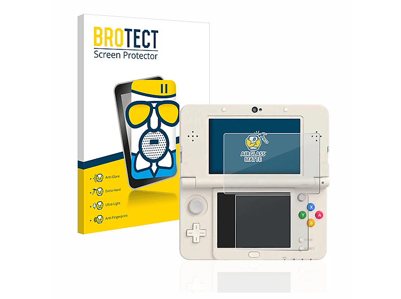 BROTECT Airglass matte Schutzfolie(für Nintendo New 3DS)
