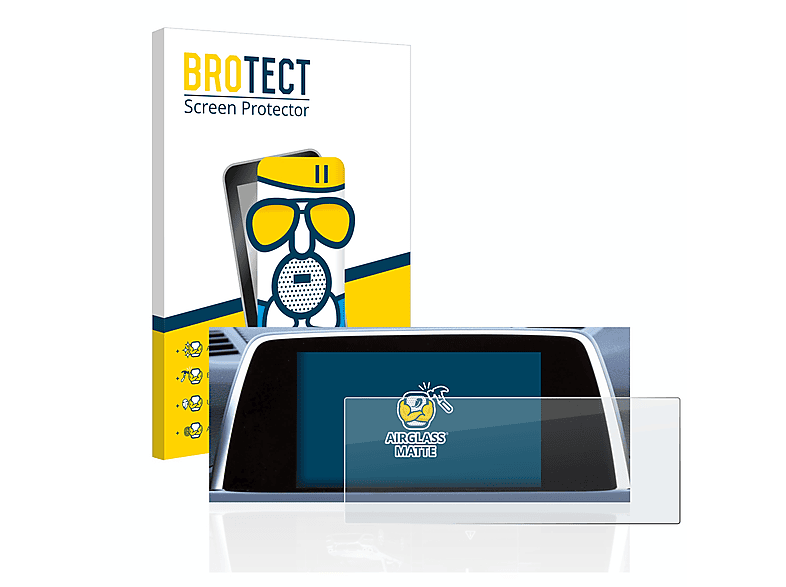 BROTECT Airglass matte Schutzfolie(für BMW 6 F13 Coupe 2011 iDrive Pro 10.2\