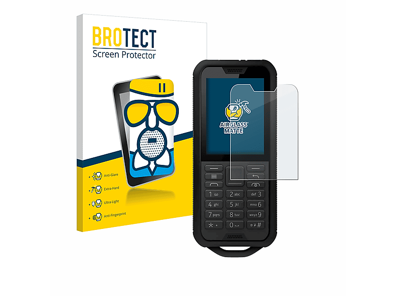 800 Tough) BROTECT Airglass matte Schutzfolie(für Nokia