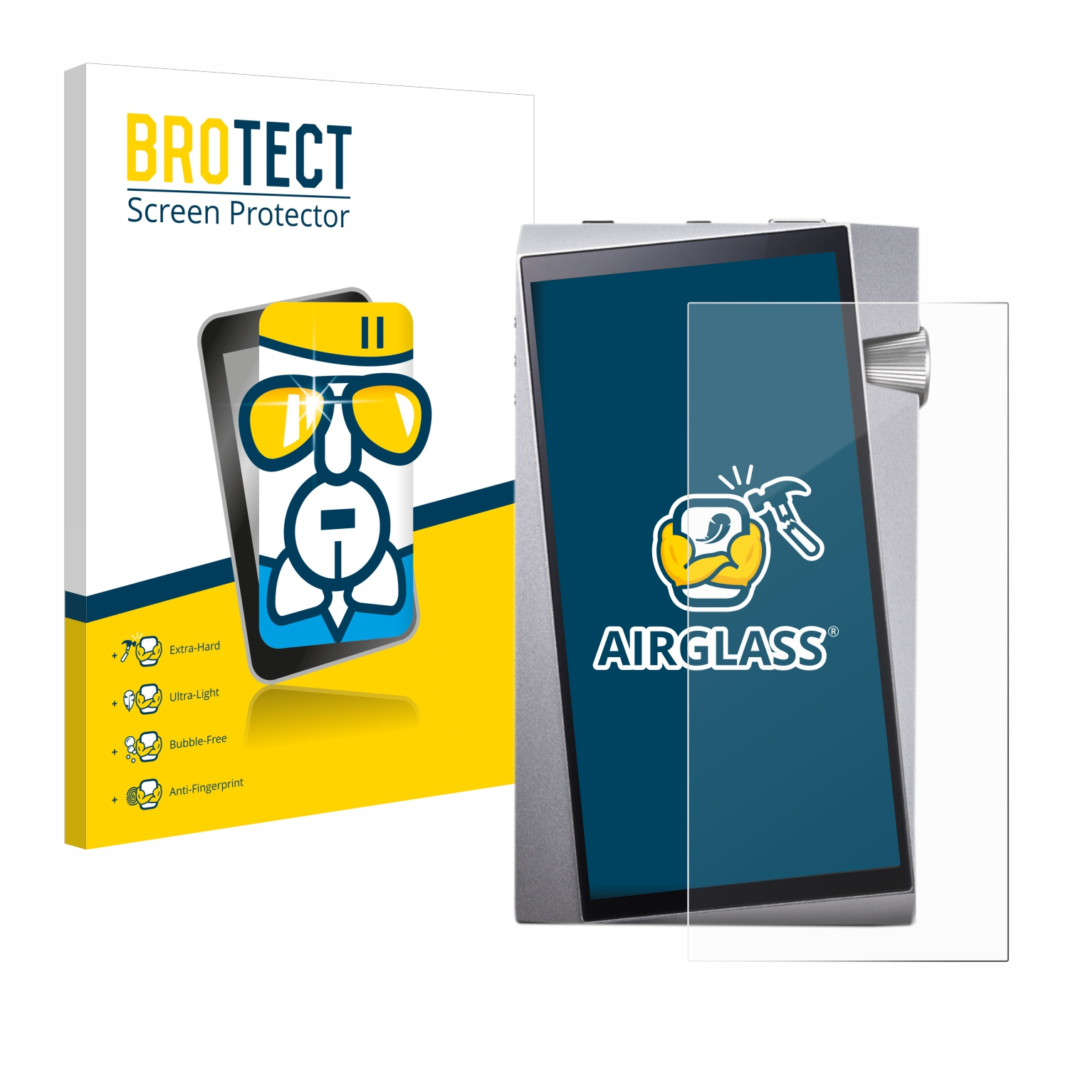 BROTECT Airglass klare Schutzfolie(für Astell&Kern A&norma SR25)