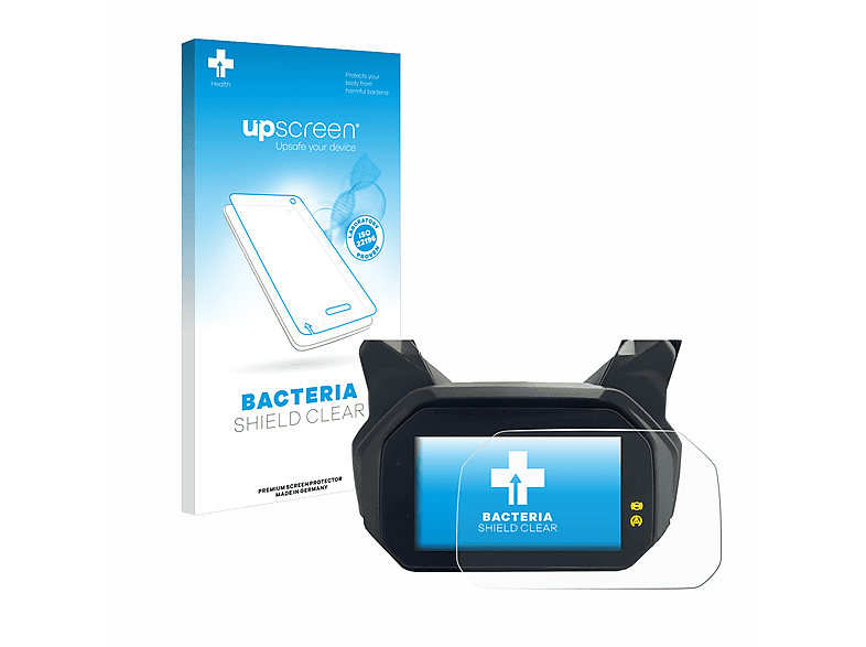 UPSCREEN antibakteriell klare Schutzfolie(für BMW C400 GT TFT)
