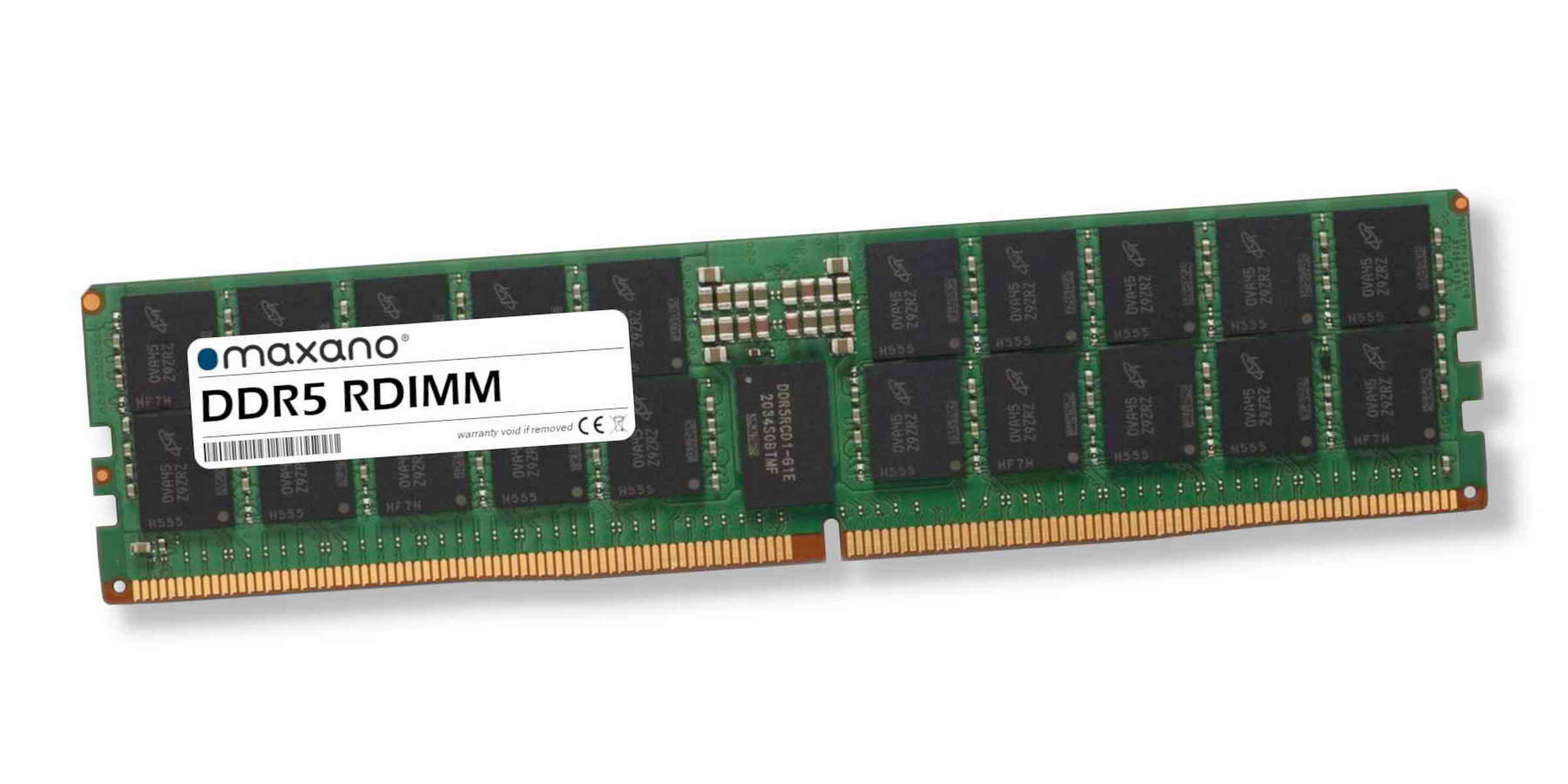 RDIMM) MAXANO (PC5-38400 SDRAM 64GB 64 Lenovo Arbeitsspeicher SD650 Blade GB ThinkSystem v3 RAM für