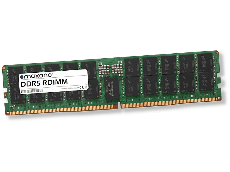 MAXANO 64GB RAM für Lenovo ThinkStation PX (PC5-38400 RDIMM) Arbeitsspeicher 64 GB SDRAM