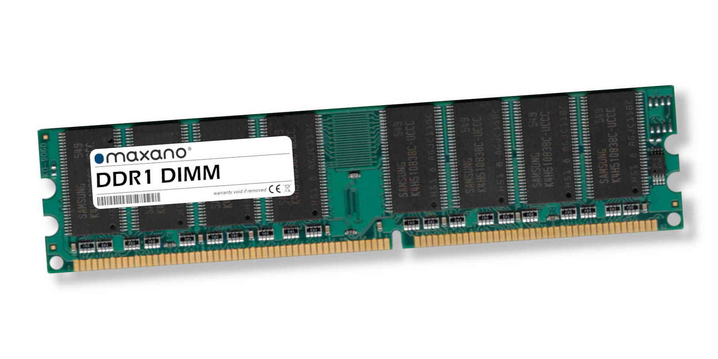 MAXANO 1GB RAM für 7600G, 7600GT SDRAM Acer 1 GB Arbeitsspeicher (PC-3200 DIMM) Veriton