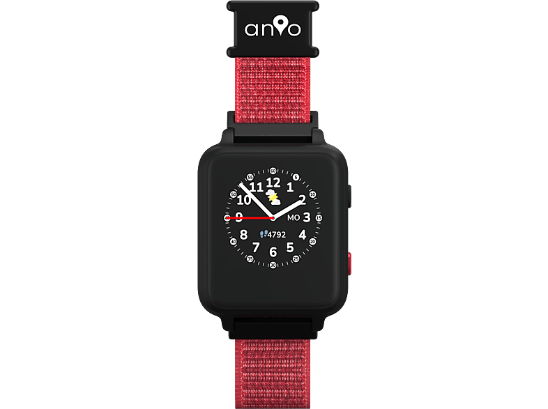 LUPUS 5s Smartwatch Textil, Rot