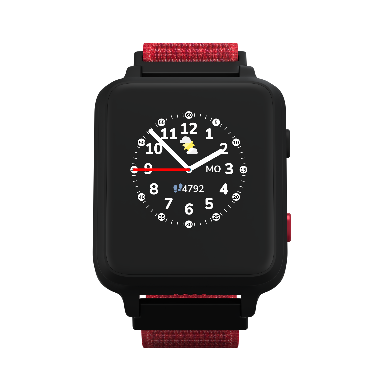 LUPUS 5s Rot Textil, Smartwatch