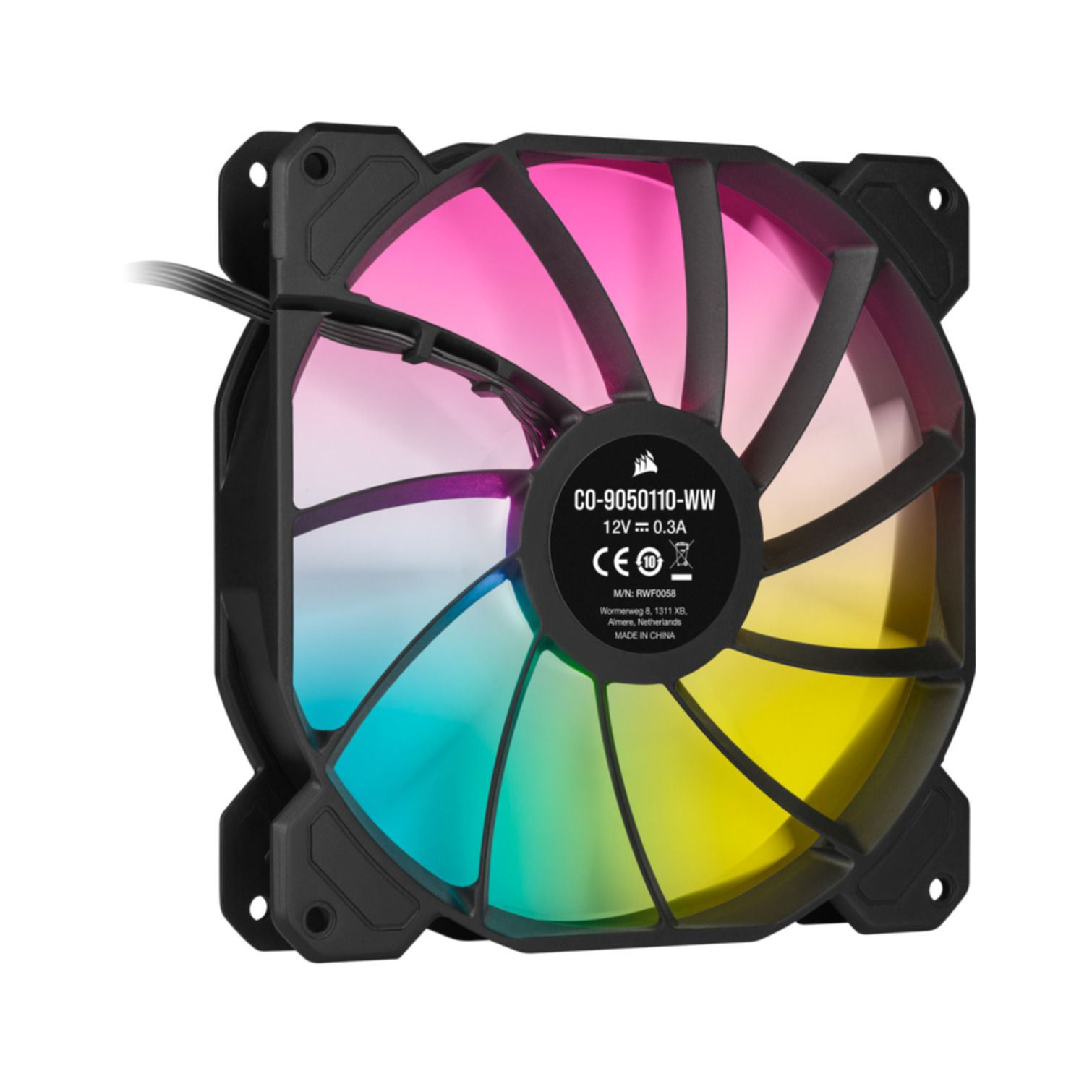 PC SP140 Lüfter, Schwarz RGB CORSAIR ELITE