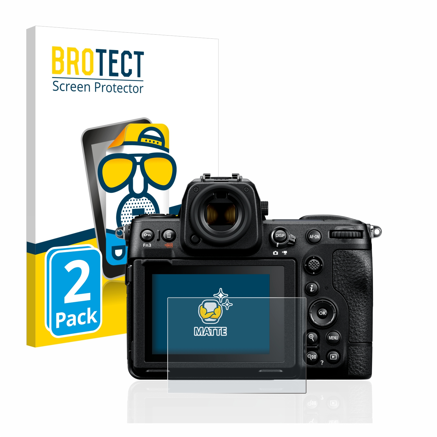 Nikon matte 2x 8) BROTECT Schutzfolie(für Z