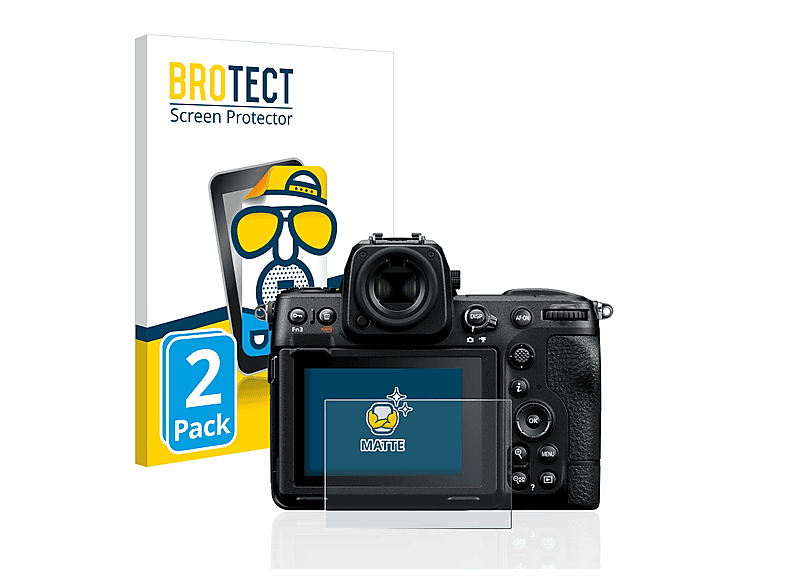Schutzfolie(für Nikon matte 8) 2x Z BROTECT