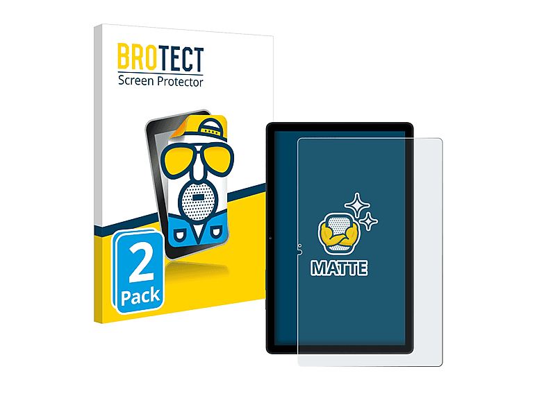 BROTECT 2x matte Schutzfolie(für Samsung 10.4 Galaxy Tab A7 LTE 2020)