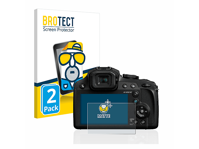 Lumix matte 2x Panasonic BROTECT Schutzfolie(für DC-FZ82)