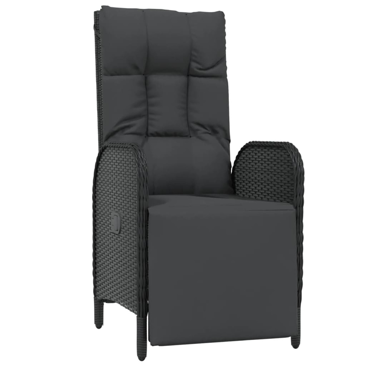 Schwarz Stuhlset, und 3185081 VIDAXL Gartentisch-