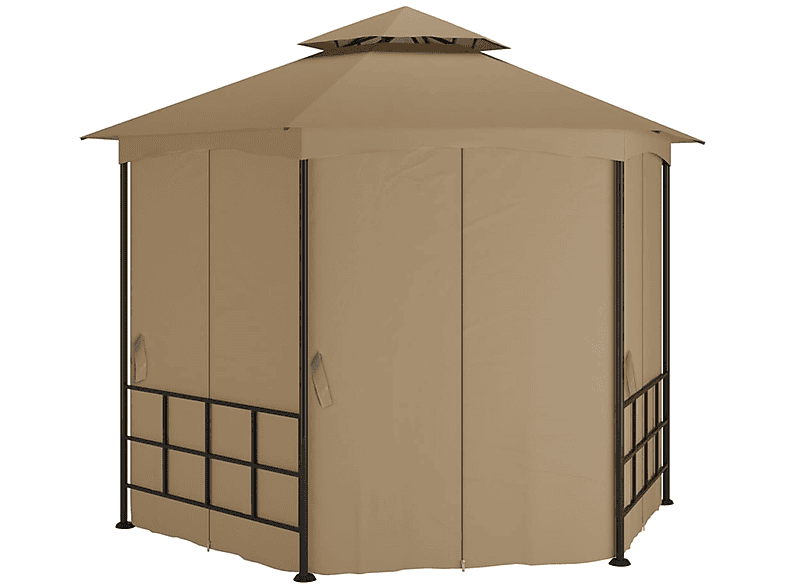 VIDAXL 313932 Pavillon, Taupe