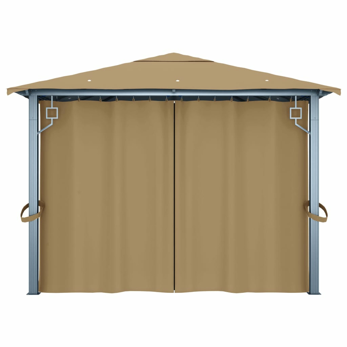 313894 Taupe VIDAXL Pavillon,