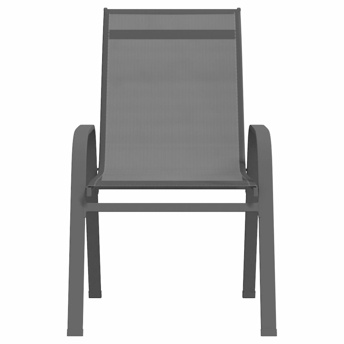 Grau VIDAXL und Gartentisch- Stuhlset, 318775