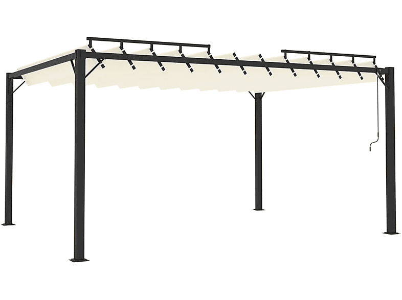 VIDAXL Pavillon, Creme 313927