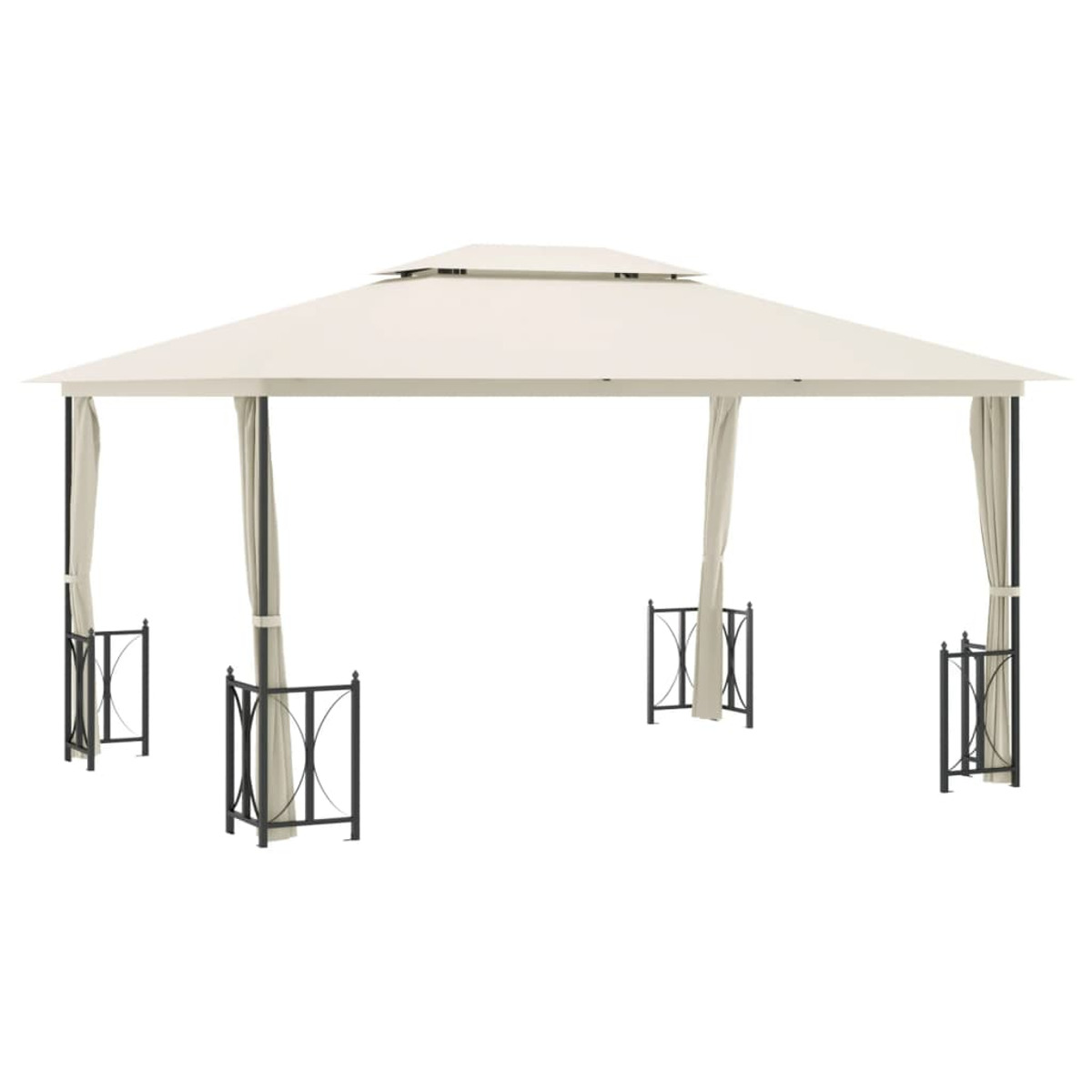 VIDAXL 318543 Pavillon, Creme