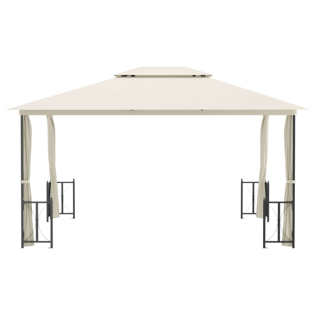 VIDAXL 318543 Pavillon, Creme