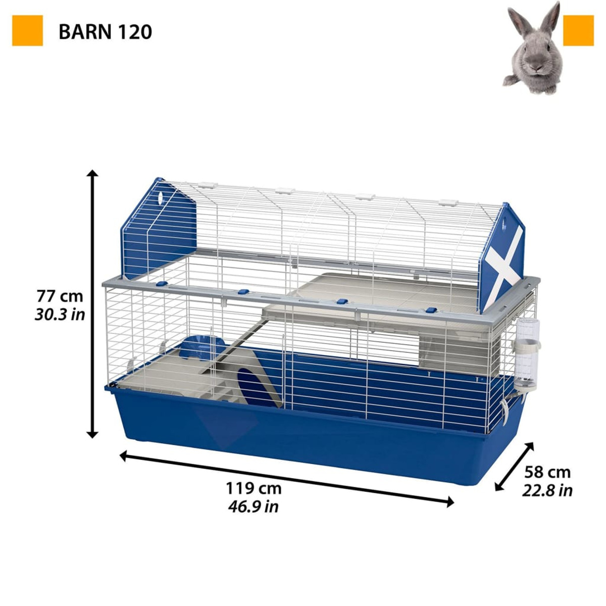 FERPLAST 436603 Kaninchenstall