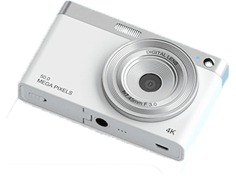SYNTEK Hochauflösende Digitalkamera - Autofokus, und tragbar-weiß Flüssigkristallbildschirm leicht Digitalkamera weiß
