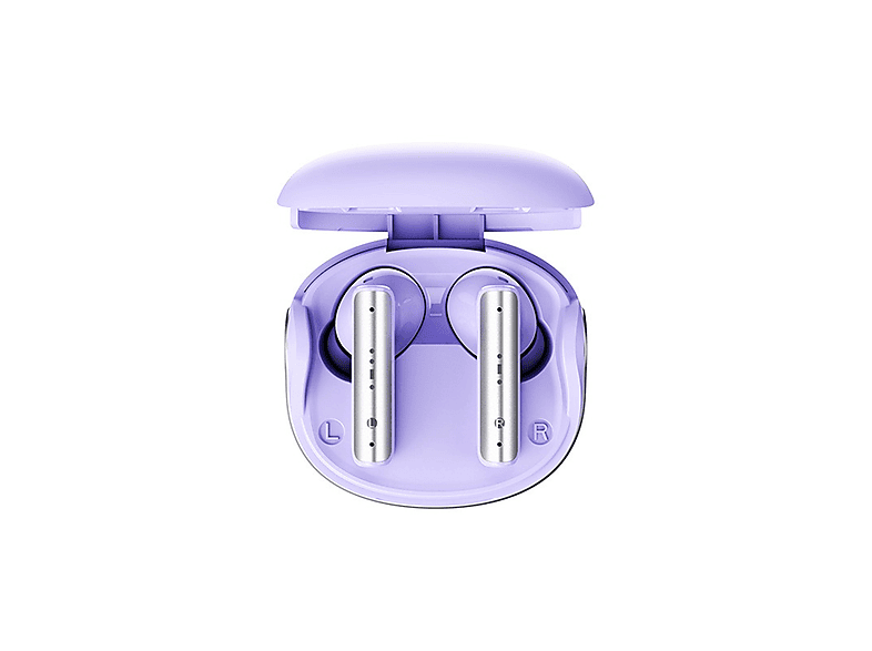SYNTEK Kopfhörer Lila Wireless Bluetooth Wasserdicht ANC+ENC Geräuschunterdrückung Bluetooth Kopfhörer, In-ear Bluetooth Kopfhörer Bluetooth lila