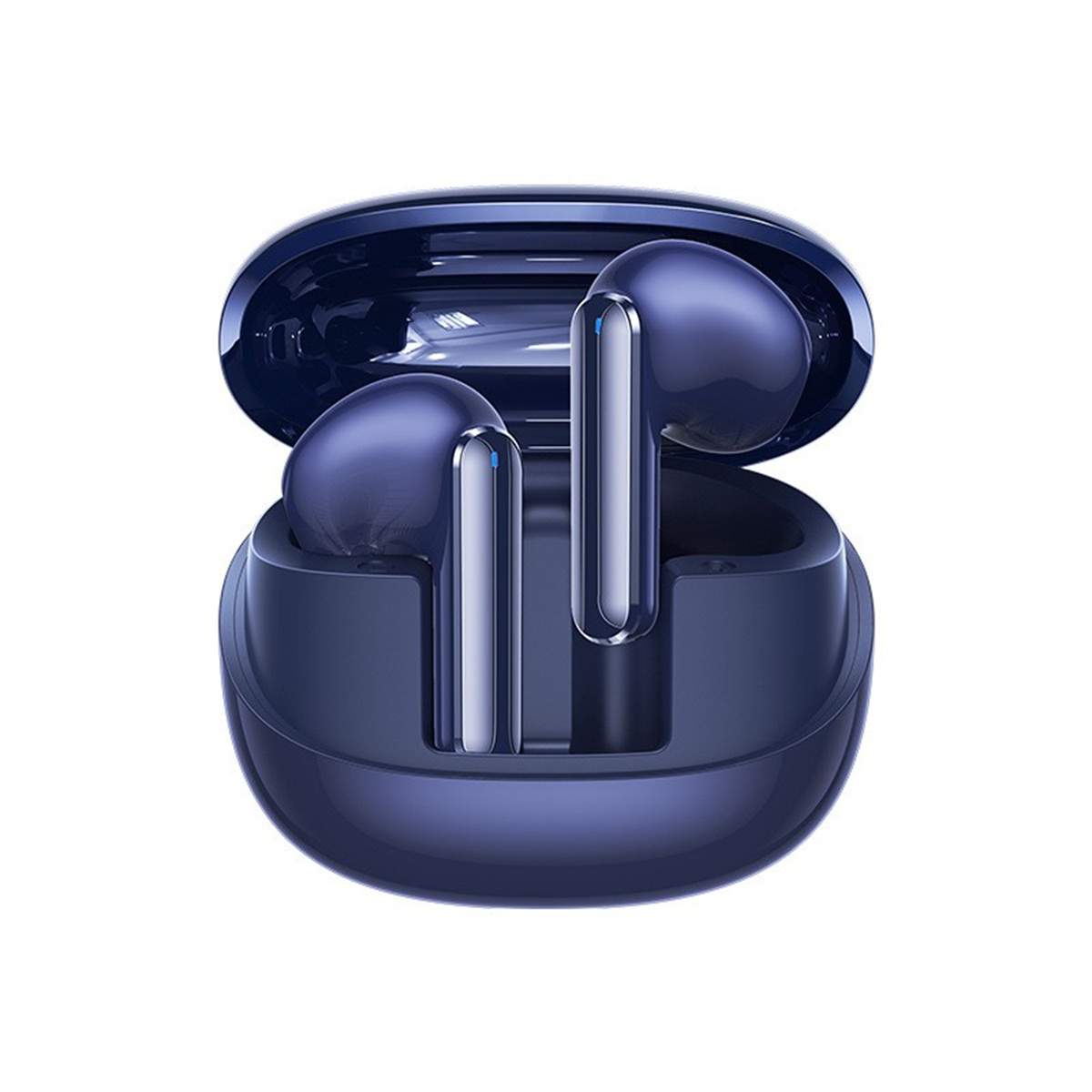 In-ear 5.3, Dual ENC Noise SYNTEK Talk blau Headset Kopfhörer Blau Cancelling Headset Bluetooth Wireless Bluetooth True Bluetooth