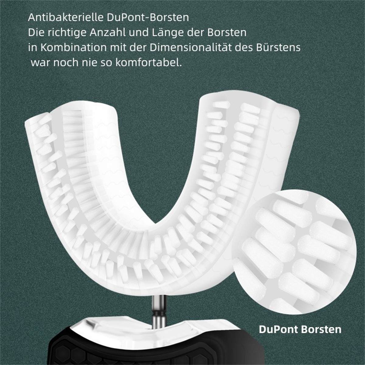 Cepillo eléctrico SYNTEK Cepillo de dientes eléctrico en forma