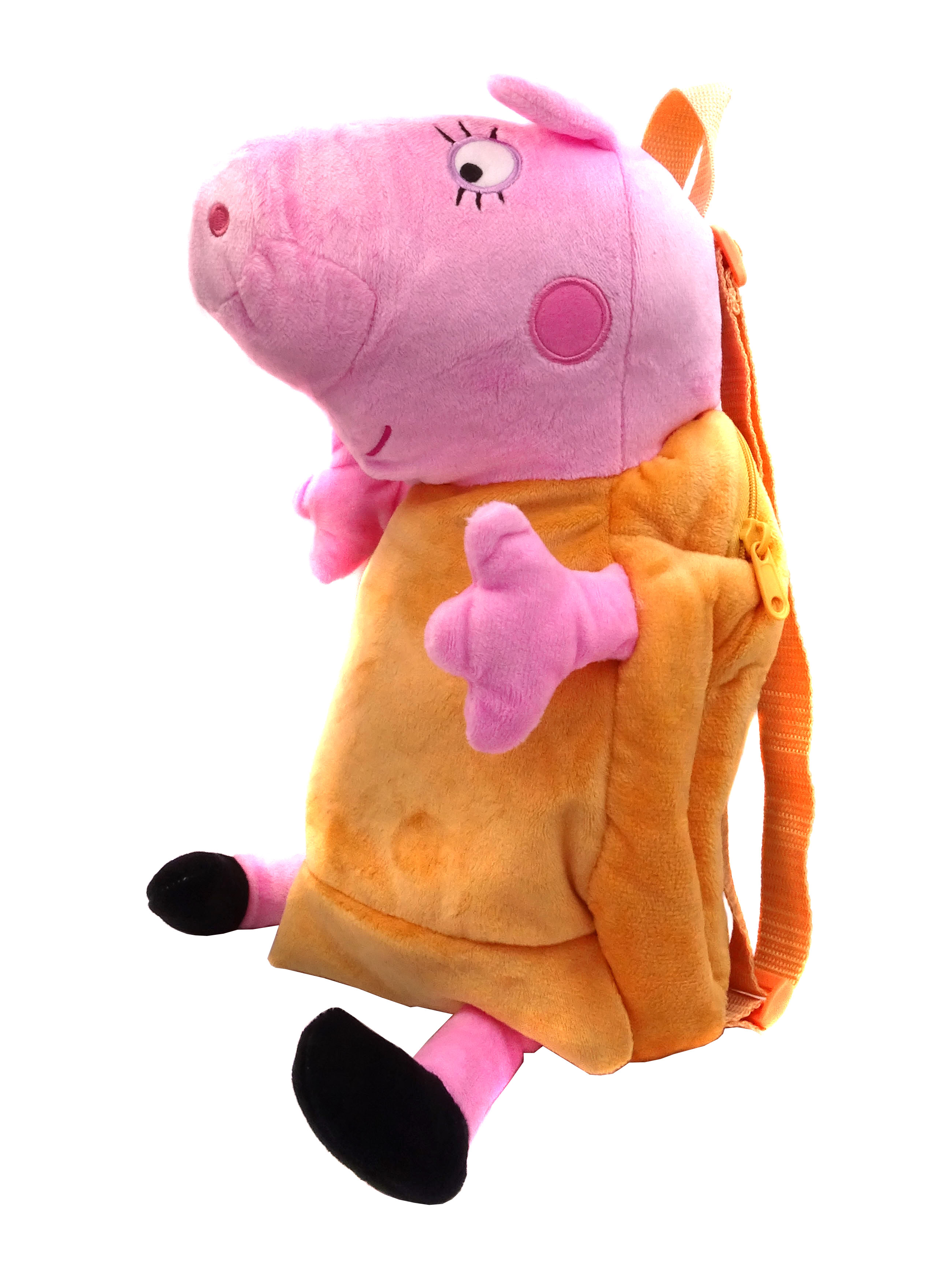 PEPPA PIG Peppa Pig 3D mehrfarbig Plüsch Rucksack Mummy