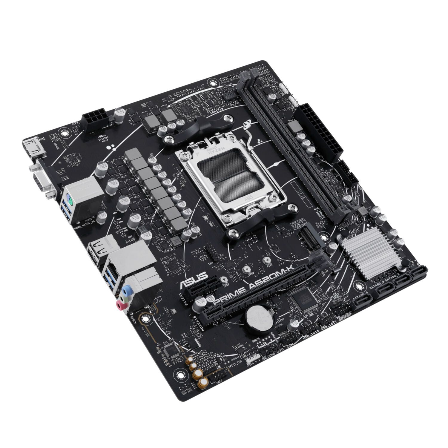 Schwarz PRIME Mainboards ASUS A620M-K