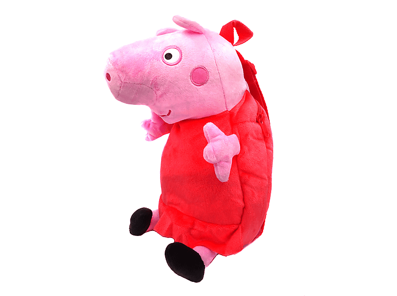 PEPPA PIG Rucksack Peppa Peppa Pig 3D Plüsch mehrfarbig